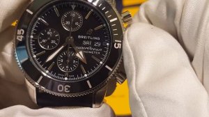 Наследие первого дайверского хронографа - Breitling Superocean Heritage II Chronograph 44.