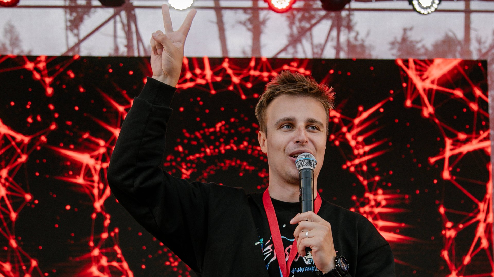 Корпоратив 3000 гостей. Владимир Сабуров Ведущий