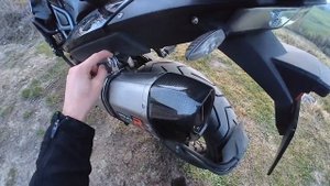 BMW F800GS HP1 Dominator Exhaust / Escape