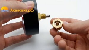 термоманометр arthermo аксиальный
