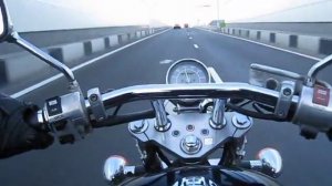 Honda Steed 400. Заезд от первого лица. (Аннотации не доступны с мобильных устройств)