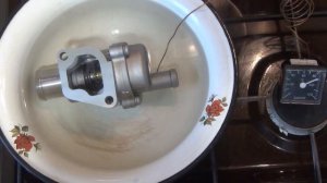 LADA GRANTA FL Кипятим новый термостат BEHR на 85 градусов