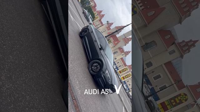черная Audi на черных дисках...кайф... #литыедиски #audi