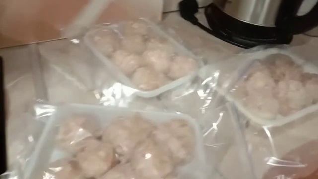 Что сегодня на ужин? Готовлю тефтели! Замораживаю на зиму тефтели! смотреть онлайн