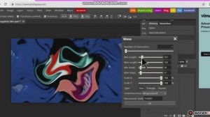 How To Make Even X Discontinues On Photopea