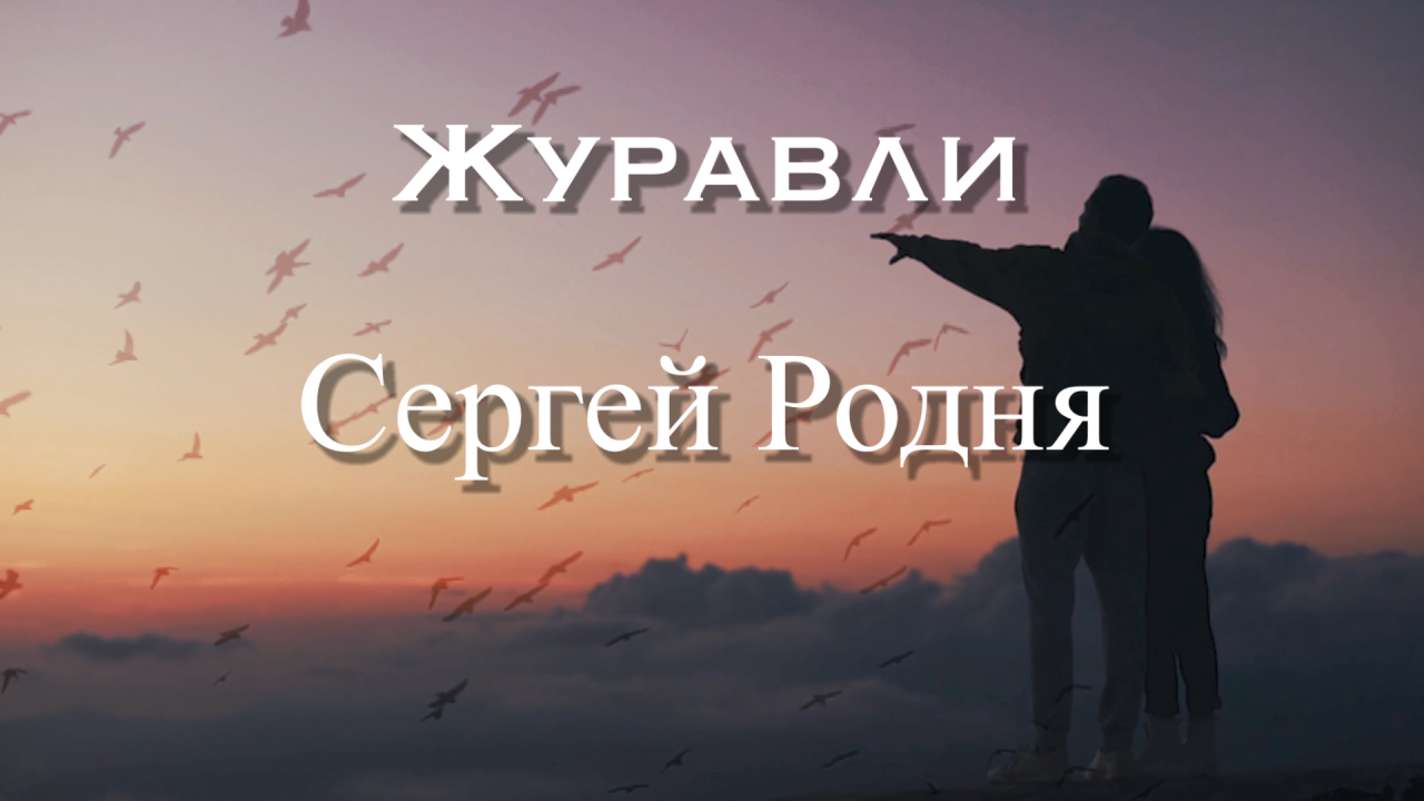 Лирическая композиция "Журавли" - Сергей Родня (Видеоклип)