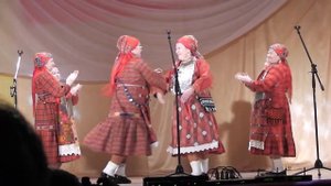 Удмуртский фольклорный анс.Пурга мылкыд.Удмурт эктон
