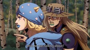 Steel Ball Run Анимация ? С ЛОШАДИ СВАЛИСЬ! (официальный русский дубляж)