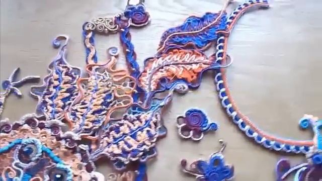 Фрагмент туники Перуанский Жар от Bynchik смотреть онлайн