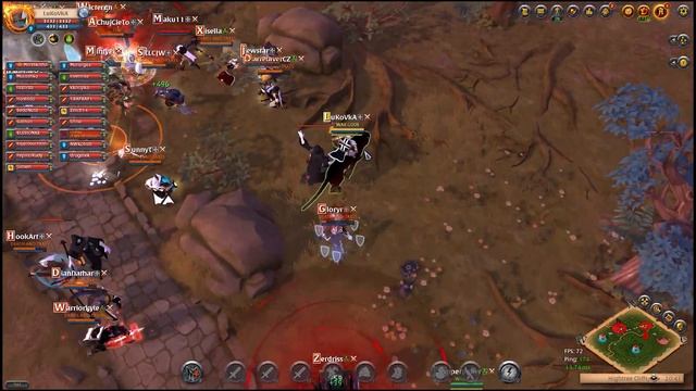 Albion Online - Очень много PvP!!!От War gods!!! #pvp #Mmo смотреть онлайн