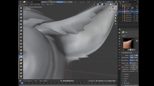 Маска ворона | Скульптинг в Blender 3D