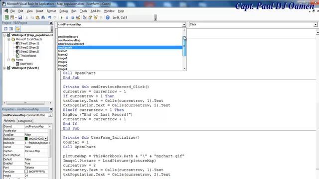 How to Create a Dashboard in Excel VBA Using Userform - Part 2 of 2