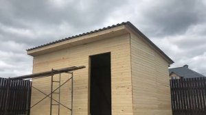 ХОЗБЛОК | БЫТОВКА | САРАЙ. Наружняя отделка!