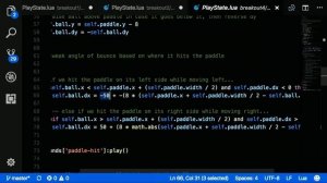 Breakout (Lua Tutorial) - CS50's Intro to Game Development