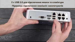 Відеореєстратор для IP камер Hikvision DS-7104NI-Q1/4P(C)