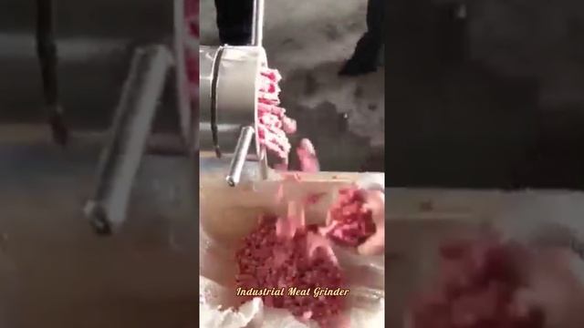 Industrial Frozen Meat Grinder