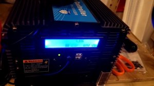 Giandel 5000Watt heavy duty power inverter Testing with 2 batteries