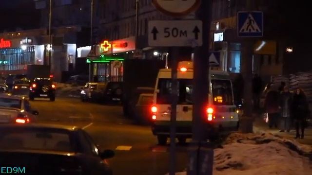 Evening Buses in Moscow 09.03.2012 смотреть онлайн