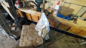 Техобслуживание роторной косилки Заря. Козы.Коты.