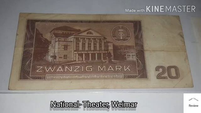BANKNOTE REVIEW: GERMAN DEMOCRATIC REPUBLIC 20 MARK 1964. DDR смотреть онлайн