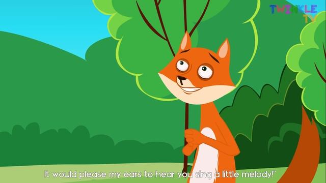 The Fox and The Crow Story in English | Crow and Fox Story смотреть онлайн