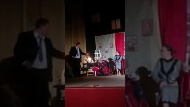 Отрывок из спектакля "Старая дева", поставленного в Ярковском ЦКД