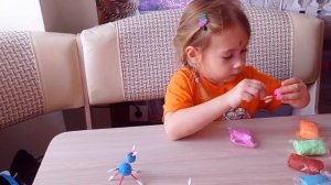 Лепим из воздушного пластилина. Легкие поделки для детей