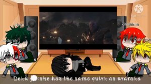 Mha reacts to Marvel pt.1