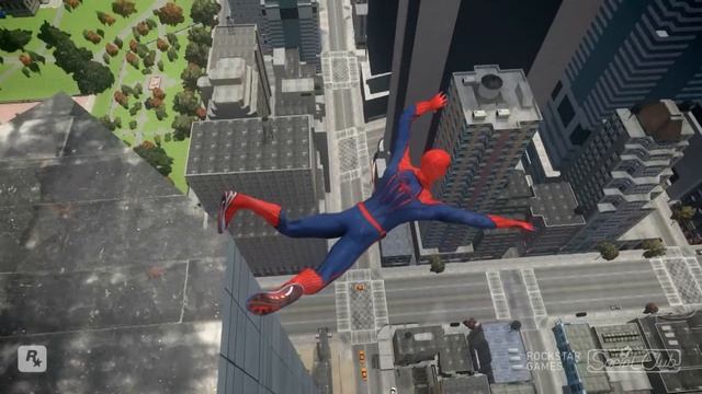 Spiderman vs Venom - THE AMAZING SPIDER-MAN (GTA 4) смотреть онлайн