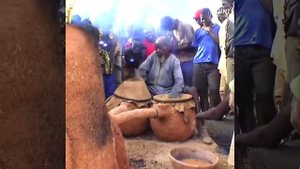 Африка - выплавка кричного железа и производство инструмента из него