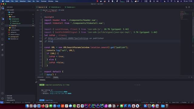 Webrtc One To Many Broadcast - SFU (VueJS) смотреть онлайн