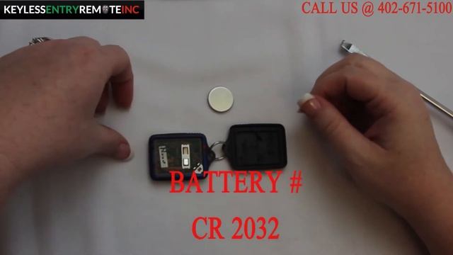 How Change A Ford Escort Fob Remote Battery - DIY - (1998 - 2003) FCC ID: CWTWB1U322 смотреть онлайн