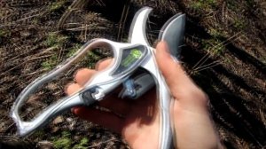 Обзор секатора с храповым механизмом, хороший секатор.