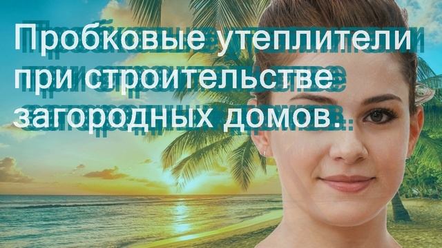 Пробковые утеплители при строительстве загородных домов.