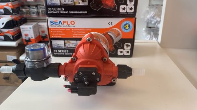 Seaflo 33 Series 3.0 GPM 45 PSI Water Diaphragm Pump for Boats, RV's, Residential and Industrial us смотреть онлайн