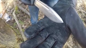 Запредельный тест ножа Доминус от Кизляр Суприм. Часть 2