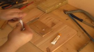 Ремонт кухонного ножа. Замена пластиковой ручки ножа на деревянную / Repair kitchen knife handle