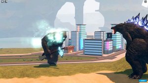 Godzilla 2014 Vs Kong - Roblox Kaiju Universe