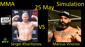 Сергей Харитонов против Маркуса Винисиуса БОЙ В UFC 4