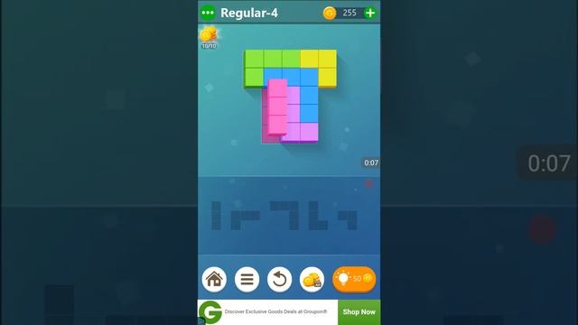 Puzzly collection block regular  level 4 walkthrough