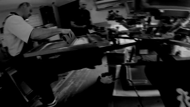 Making of Underwater Knight Helmet t shirt silk screen print смотреть онлайн