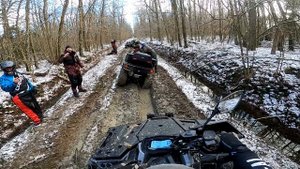 Это было круто! Лесная заруба на квадроциклах / BRP и CFMOTO показывают мощь!