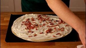 Эльзасская лепешка / Фламкухен (Flammkuchen, тарт фламбе)