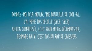 Heuss L'enfoiré - Moulaga ft. JuL (sped up/tiktok version) Lyrics | en survet dans l'carré