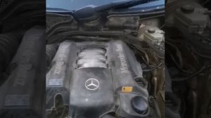 Ремонт мерседес W210 устранение проблем троения двигателя, подсоса воздуха, замена свечей зажигания