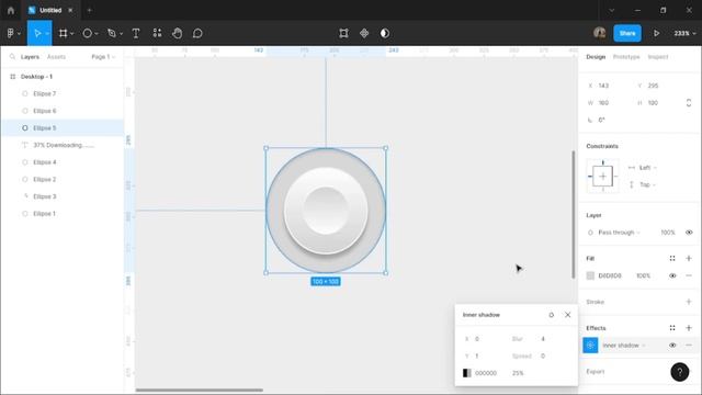 Minimal Figma Element design For Beginner | TechPrimz