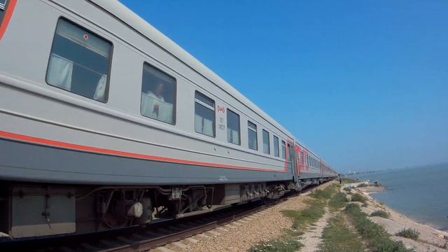 [РЖД] 2ТЭ116У-0200 | Перегон Ейск - Александровский.