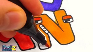 Alphabet Lore (A-Z...) - Coloring Pages Alphabet Lore DRAWING and COLORING Humanized Alphabet Lore