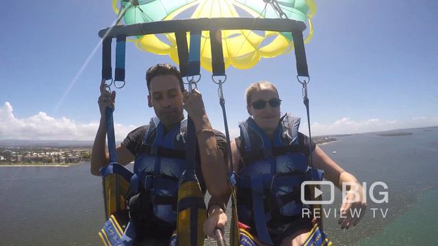 Gold Coast Water Sports in Brisbane offering Parasailing and Jet Ski