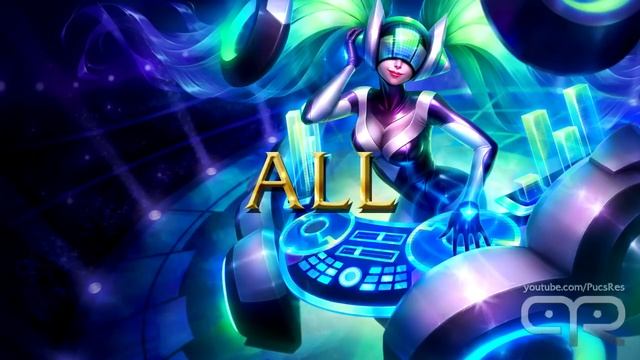 LoL Voices - DJ Sona voice - for all 16 languages смотреть онлайн